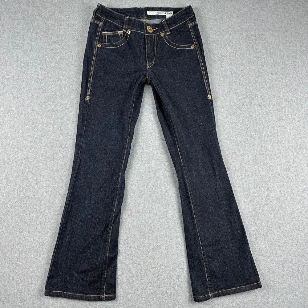 DKNY JEANS‎ Womens Bootcut 27x29 Dark Wash Bootcut Denim